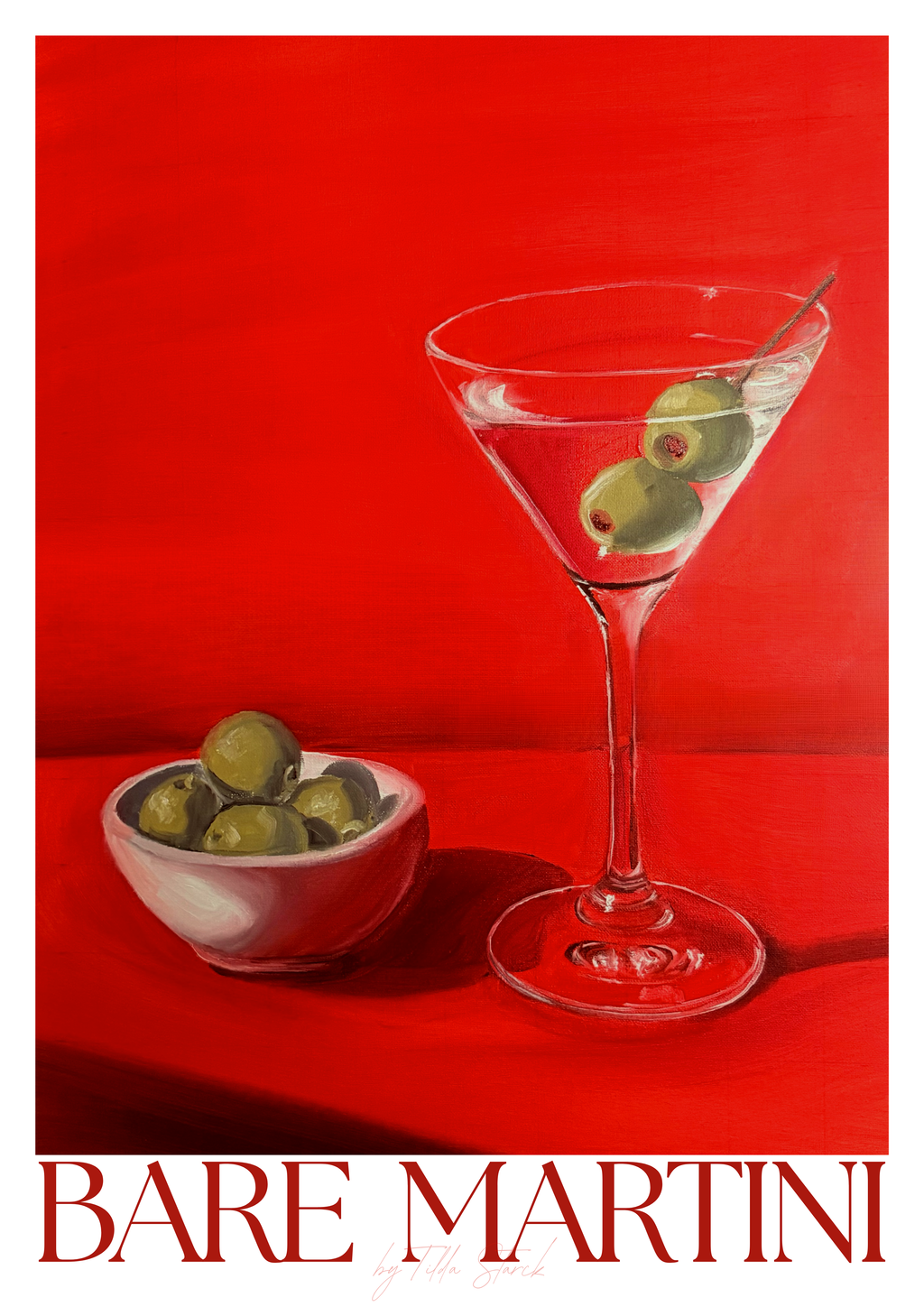 Poster - Bare Martini
