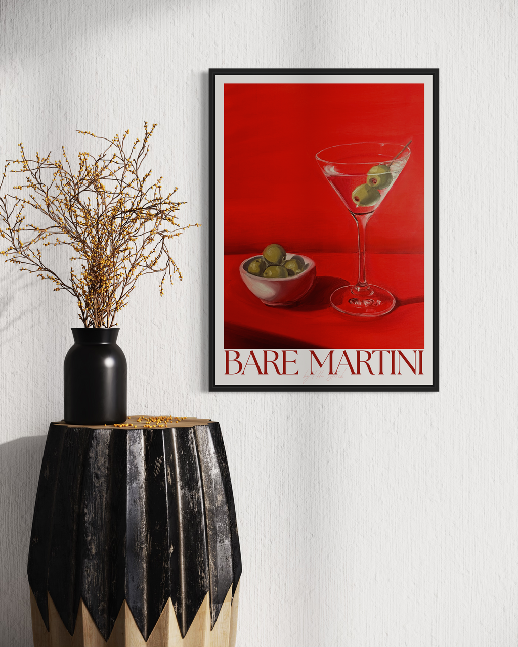 Poster - Bare Martini