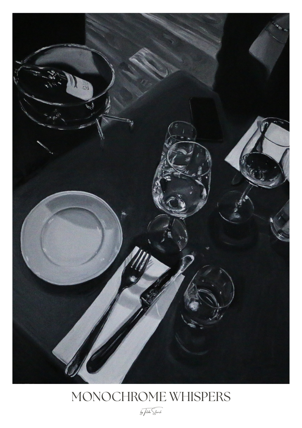 Poster - Monochrome Whispers