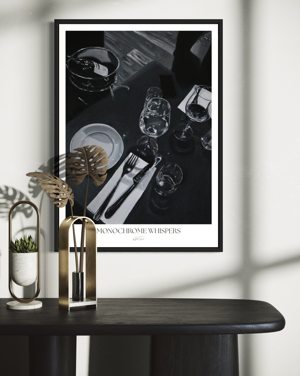 Poster - Monochrome Whispers