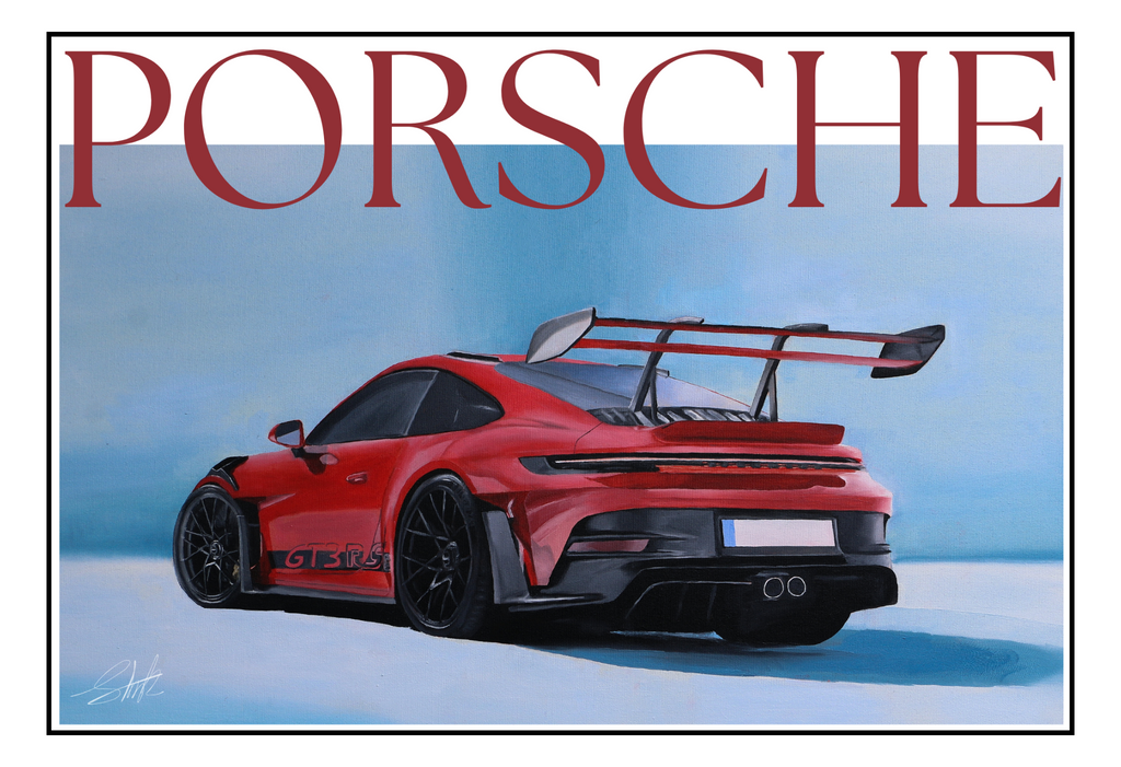 Poster - GT3 No.1 Crimson