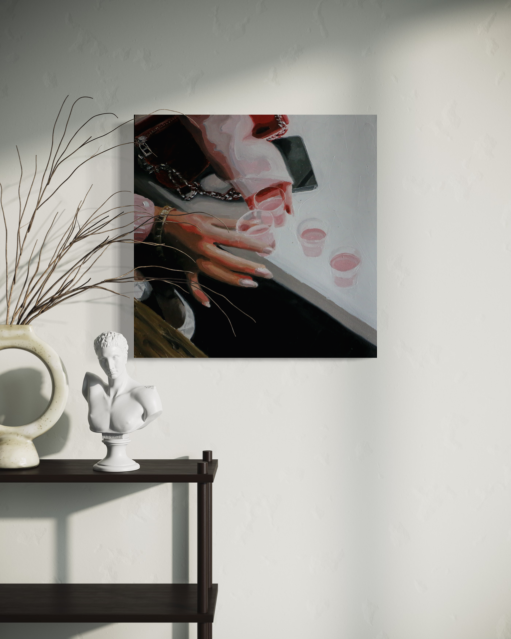 Pink Hour - Originalmålning