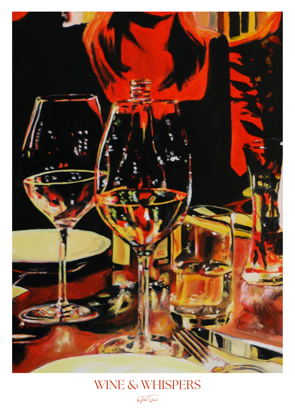 Poster - Wine & Whispers