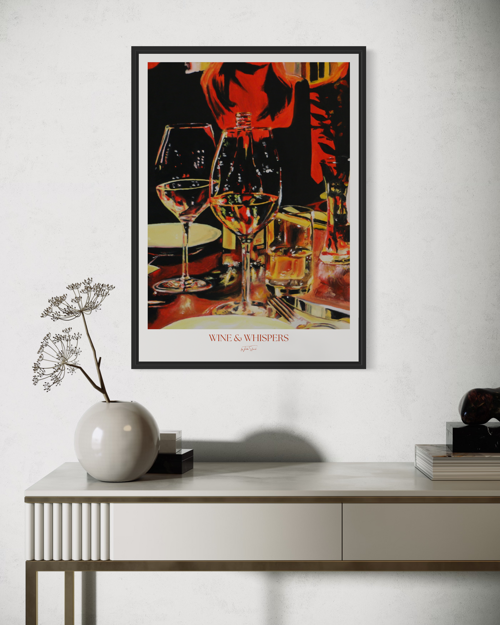 Poster - Wine & Whispers
