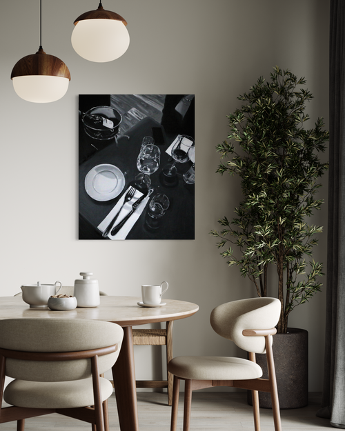 Monochrome Whispers - Originalmålning