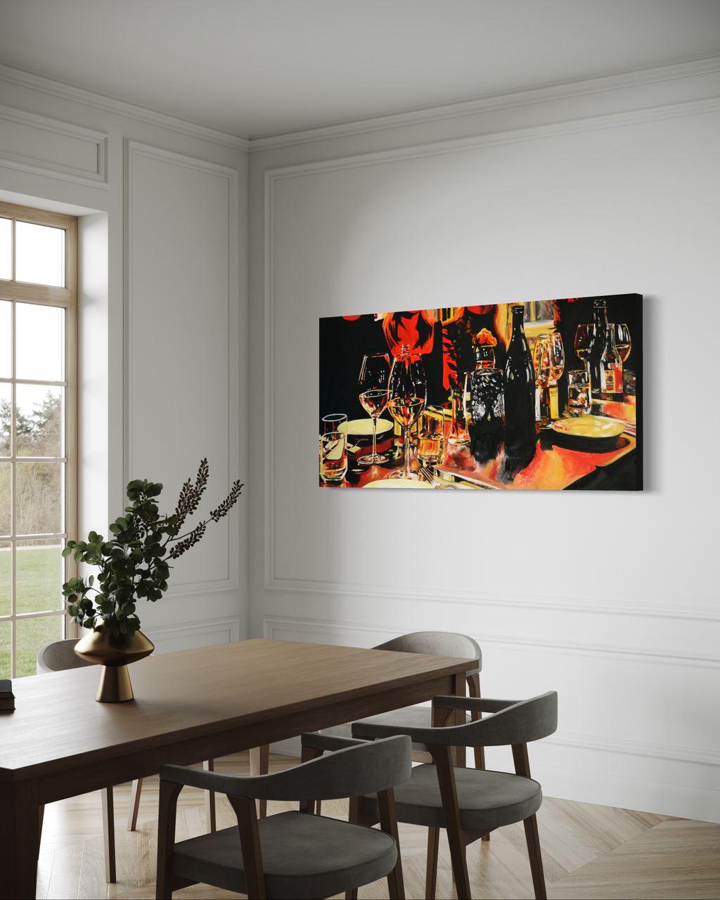 Wine & Whispers - Originalmålning