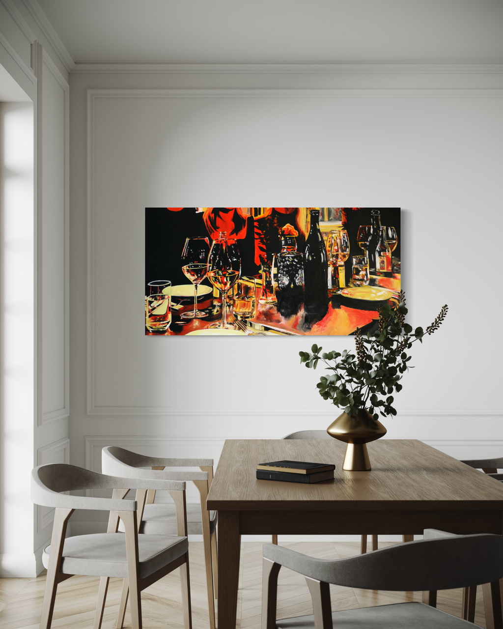 Wine & Whispers - Originalmålning